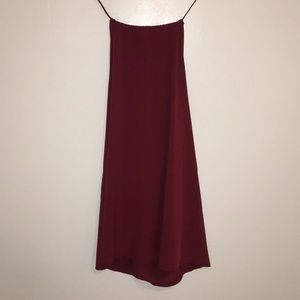 Red Halter Top Dress